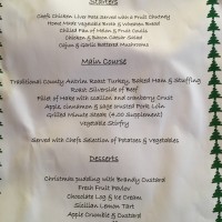 Christmas Dinner 7th December@1930 Lisburn Golf club