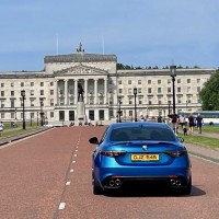 Sizzling day at Stormont – sunshine and shiny cars a plenty!!