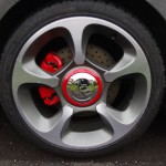 Clare Logan's Abarth 595 Competitizione