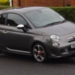 Clare Logan's Abarth 595 Competitizione