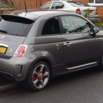 Clare Logan's Abarth 595 Competitizione