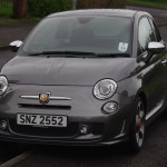 Clare Logan's Abarth 595 Competitizione