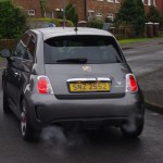 Clare Logan's Abarth 595 Competitizione