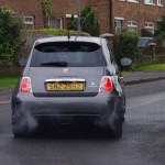 Clare Logan's Abarth 595 Competitizione